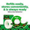 Scotch Magic Tape, 1 Roll, Numerous Applications, Invisible, Engineered for