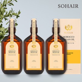 쏘헤어 모로코 아르간오일 프리미엄 에센스 100ml 3병 Moroccan Argan Oil Premium Essence 100ml Pack of 3