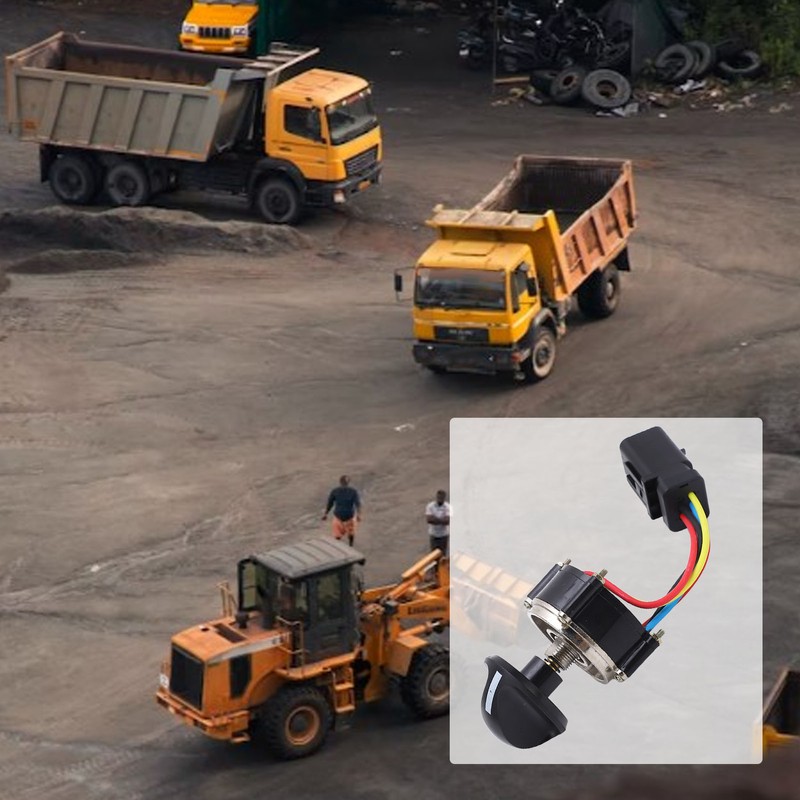 Throttle Motor Knob ABS Alloy Steel Standard Plug Fuel Selector