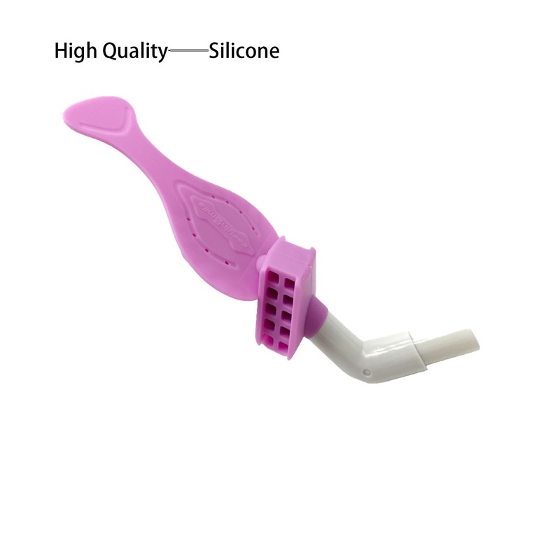 SMILEHEVEN Silicone Suction Connecting Shield, Mouth Prop Saliva Shield with