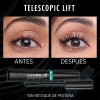 L'oreal Paris Mascara De Pestañas Telescopic Lift, Negro