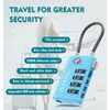 ANVIL 4 Digit Luggage Locks, TSA Locks for Luggage, Advanced