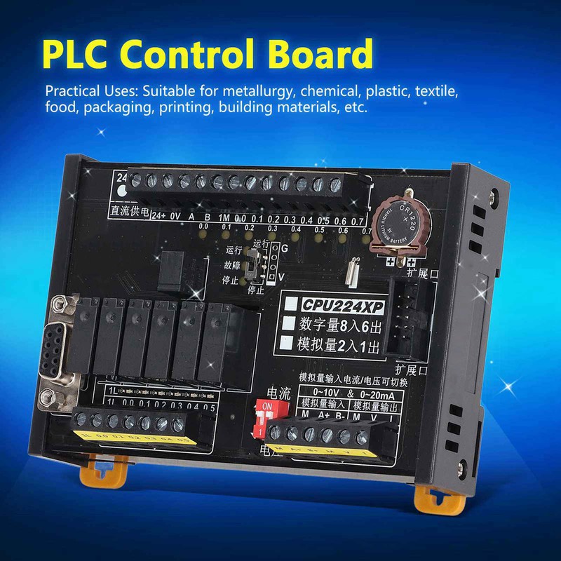 PLC Controller Programmable Logic Control Module Industrial Board DC 24V