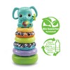 VTech 80-557504 3-in-1 Stacking Elephant Heart Baby Toy, Multi-Coloured
