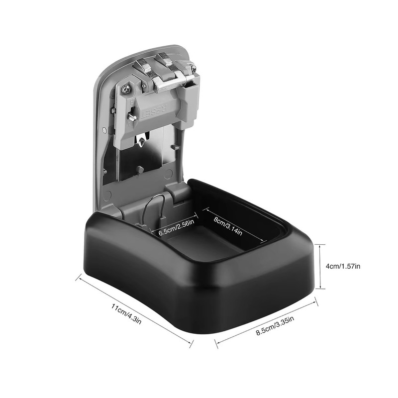 IndoTeam Key Safe Wall Mounted – Key Holder Lock Box