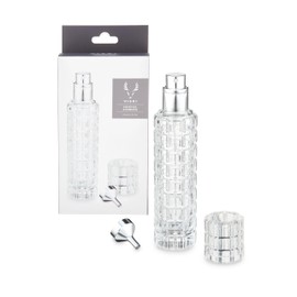 Viski Martini Atomizer Perfect for Vermouth or Bitters, Travel Spray Bottle, Travel Fragrance, DIY, Refillable Bar Sprayer, Stainless Steel, Bar Accessory, 30 ml.