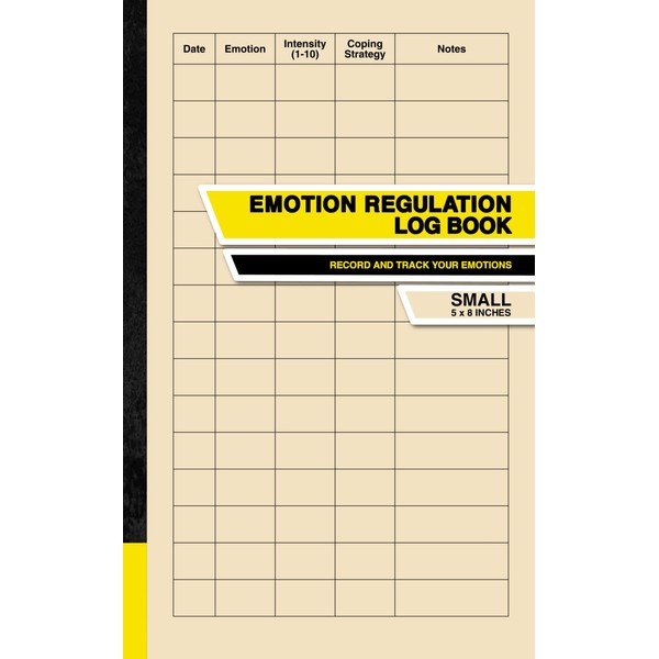 Emotion Regulation Log Book: Record and Track Your Emotions |