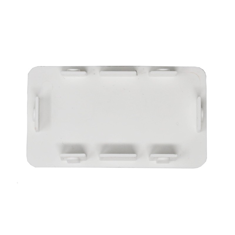 Plastic 2"x 3.5" Internal Vinyl Fencing End Caps (8)