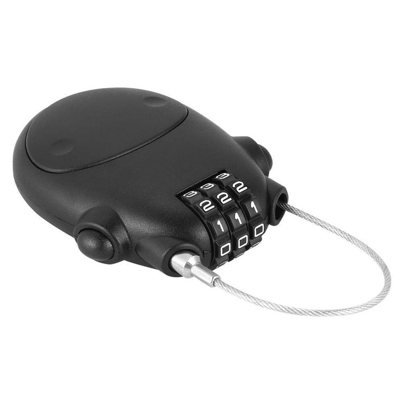 Sonew Mini Password Lock, 3 Digit Code Combination Bicycle Lock