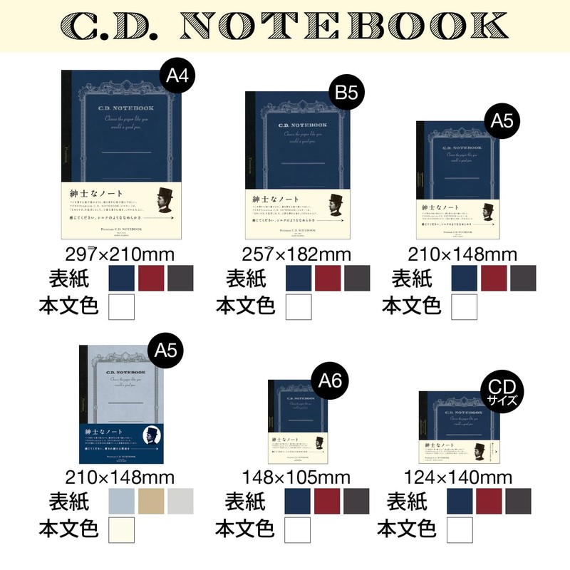 Apica CDC90S Premium CD Notebook, Graph Ruled, A5