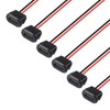 JUZITAO 15PCS USB C Type-C Female Chassis 2P Solder Wire