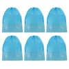 PATIKIL Drawstring Shoe Bag, 6 Pack 17 x 13 Inch