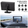 B-Qtech Vehicle Backup Camera and Monitor System Rear View Reverse