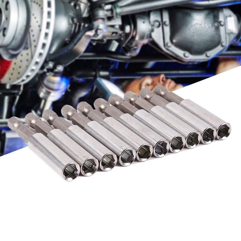 Nikou Screwdriver Bit Holder - 10Pcs Magnetic Screwdriver Extension Socket