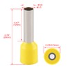 Baomain AWG 10/6.0mm² Wire Copper Crimp Connector Insulated Ferrule Pin