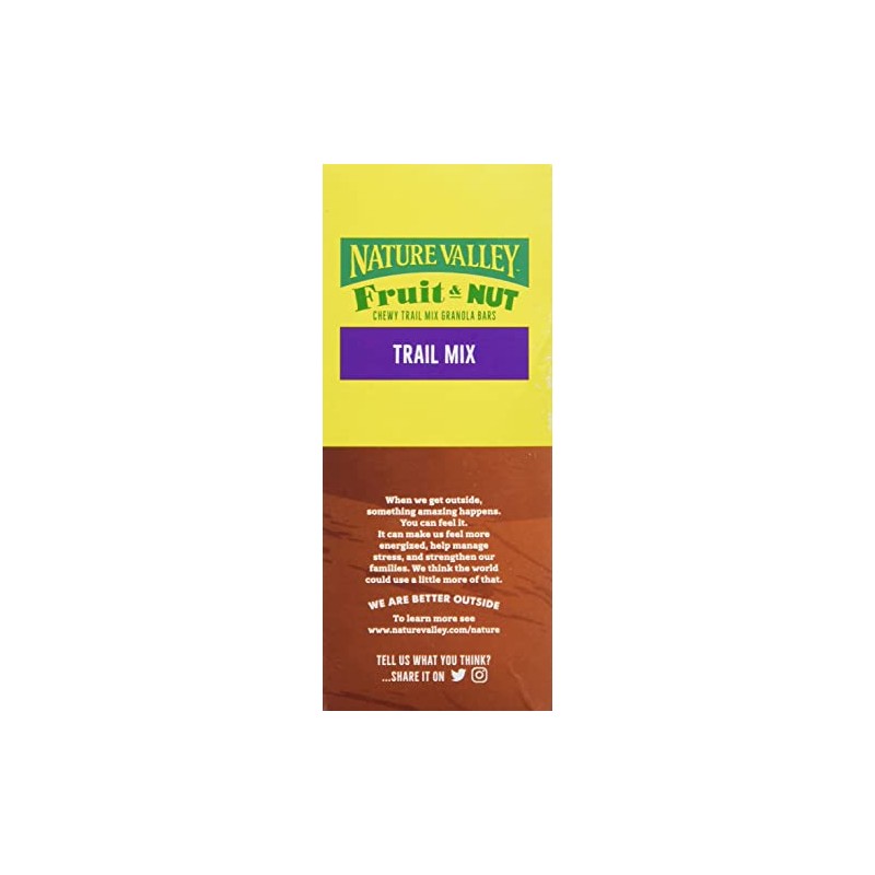 Nature Valley Granola Bars, Fruit & Nut, Chewy Trail Mix