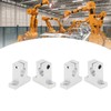 4 Pcs Rail Guide Support Aliminum Alloy Linear Motion Bracket