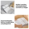 Yeelan 12 Compartments Hanging Shelf, Hanging Organiser, Foldable Wardrobe Organiser,