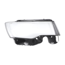 INFINAUTO Headlight Lens Cover Front Right Headlight Headlamp Lense Clear Lens Cover No.68102849AG for Jeep Grand Cherokee 2014-2021 PC Black Clear