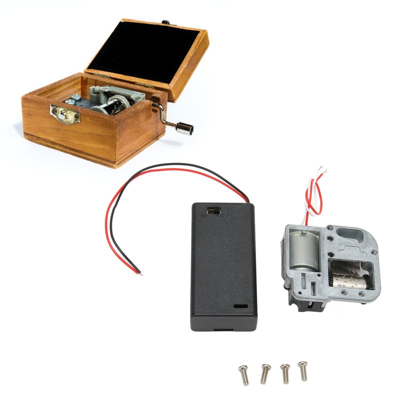 DIY Clock Movement Musical Movement 18 Note Wind-Up Movement DIY