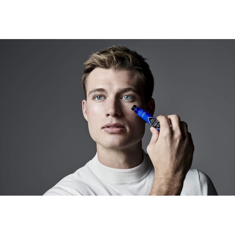 Jack Black Eye Balm De-Puffing & Cooling Gel, 0.56 Ounce