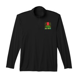 14 Years Old of Being Laser-Tastic 14th Laser Tag Birthday Performance Quarter-Zip Top