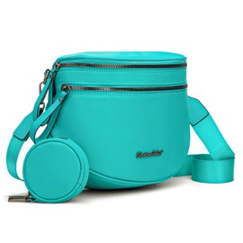 Montana West Nylon Crossbody Bags for Women Bum Bag Large Sling Fanny Packs Cross body Purse