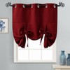 PONY DANCE Kitchen Curtains for Decoration - Roman Shades Tie