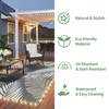 GENIMO Outdoor Rug 8' x 10' Waterproof for Patios Clearance,