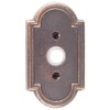 Emtek 2411 4-1/2" Height #11 Style Bronze Lighted Doorbell Rosette