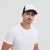 TopTie Blank 5 Panel Trucker Hat Foam Front Mesh Back