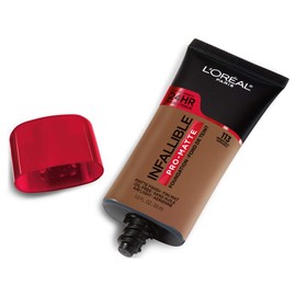 L’Oréal Paris Makeup Infallible Pro-Matte Liquid Longwear Foundation, Brown Suede 113, 1 fl; oz.