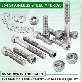 WEICHENGXIN 400EX Engine Stainless Steel Bolt Screw Kit for Sportrax 400 TRX400EX 1999-2008 TRX400X 2009-2014