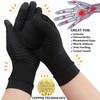 2-Pairs Pack Copper Full Finger Compression Gloves, Copper Arthritis Gloves