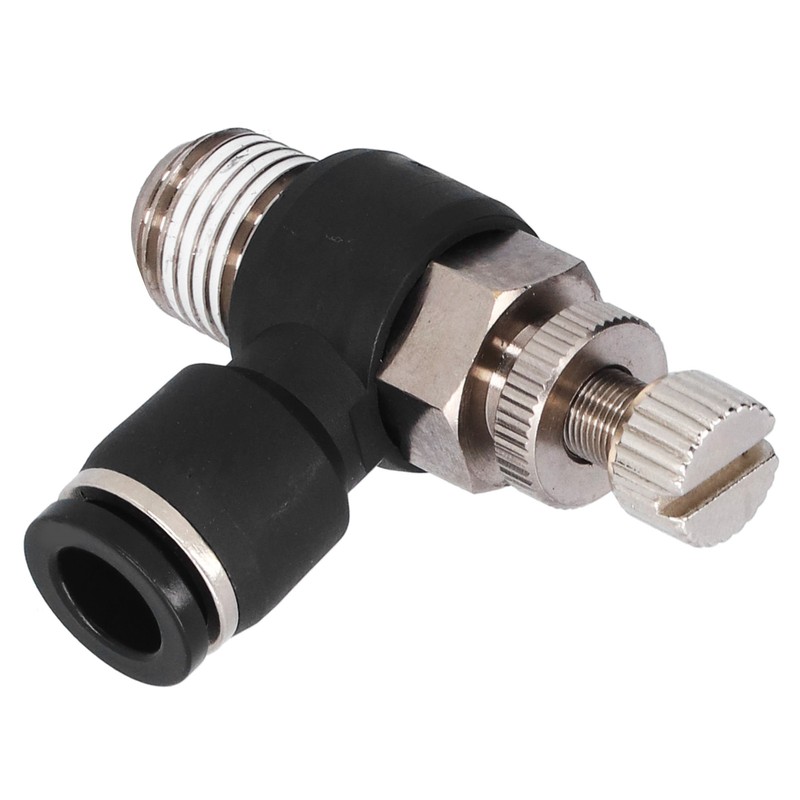 L Type Right Angle Throttle Valve Quick Fitting Convenient Elbow