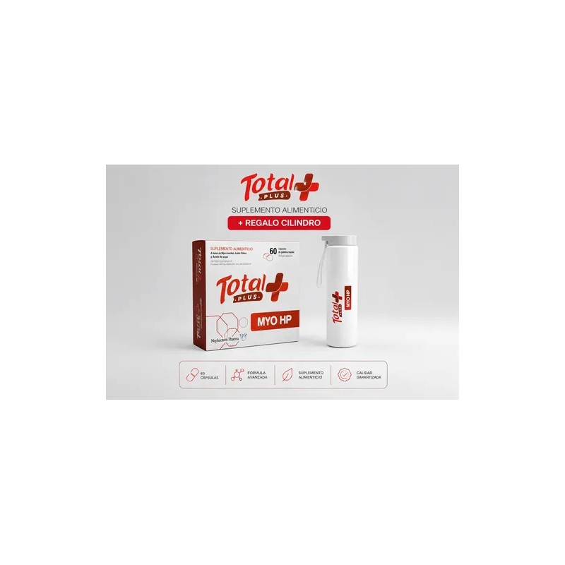 Total Plus Myo Hp 60 Cap + Regalo Elige 1