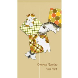 Noren Noren Fashionable Owl Starfish Maneki Cat Dog Sunflower Room Divider Curtain Blindfold Soft Decorative Entrance Hot Springs Inn Hotel Hallway Bath Washroom Toilet Door Kitch Living Room