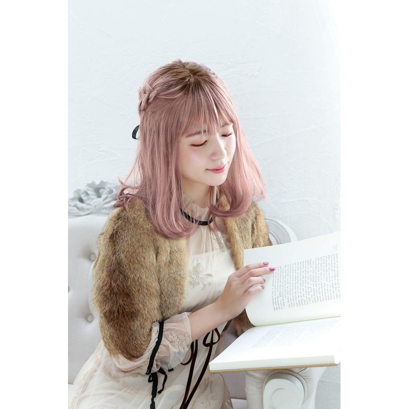 Prisila CTA-693 All Wig, Gradient, Frill Curl Midi, Heat Resistant,