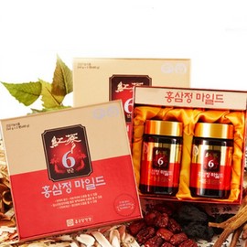 Chong Kun Dang Health 6-year-old red ginseng extract mild 240g 2 bottles 3 sets / 종근당건강 6년근 홍삼정 마일드 240g 2병 3세트