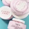 Candy Cane Peppermint Whipped Sugar Scrub Soap. Christmas stocking stuffers.