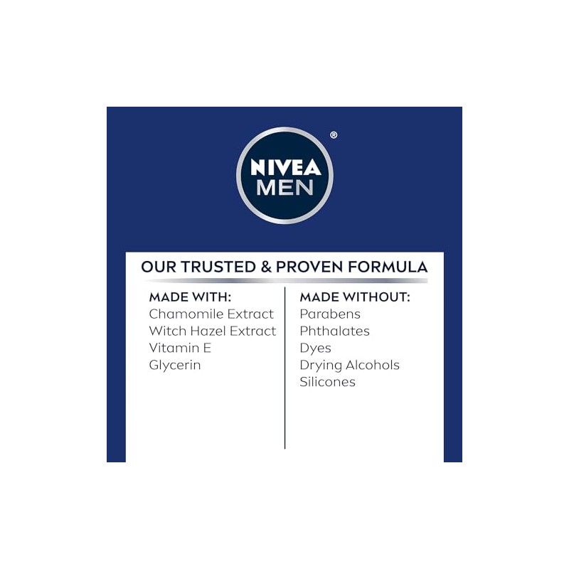 Bálsamo para después del afeitado NIVEA FOR MEN Sensitive 3.30