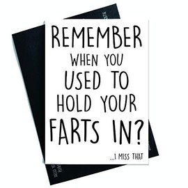 Happy Birthday Cards, Husband Wife Cards, Funny Cards, Boyfriend, Girlfriend, Friend Card, Happy Birthday Cards, Funny Cards Farts Fun PC376