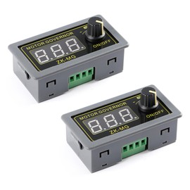 EC Buying 2Pcs ZK-MG PWM Motor Driver DC 5V 12V 24V Motor Speed Controller Adjustable Speed Regulator Digital Encoder Duty Cycle Frequency Housing with Stepless Variable Rotary Switch Signal Generator