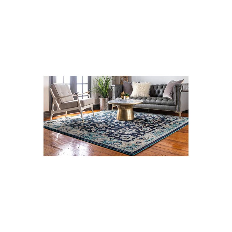 Unique Loom Penrose Collection Area Rug - Krystle (8' Square,