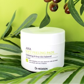 Dr. Hedison AHA AHA Soft Peeling Pads 70 sheets+ sample / 닥터헤디슨 아하 AHA 소프트 필링 패드 70매+ 샘플
