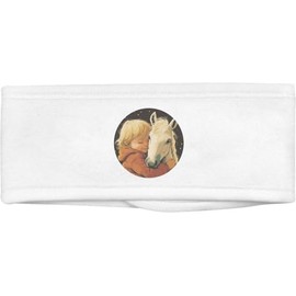 'Child Hugging Baby Horse' Beauty Head Band/Hair Band (HB00037943)