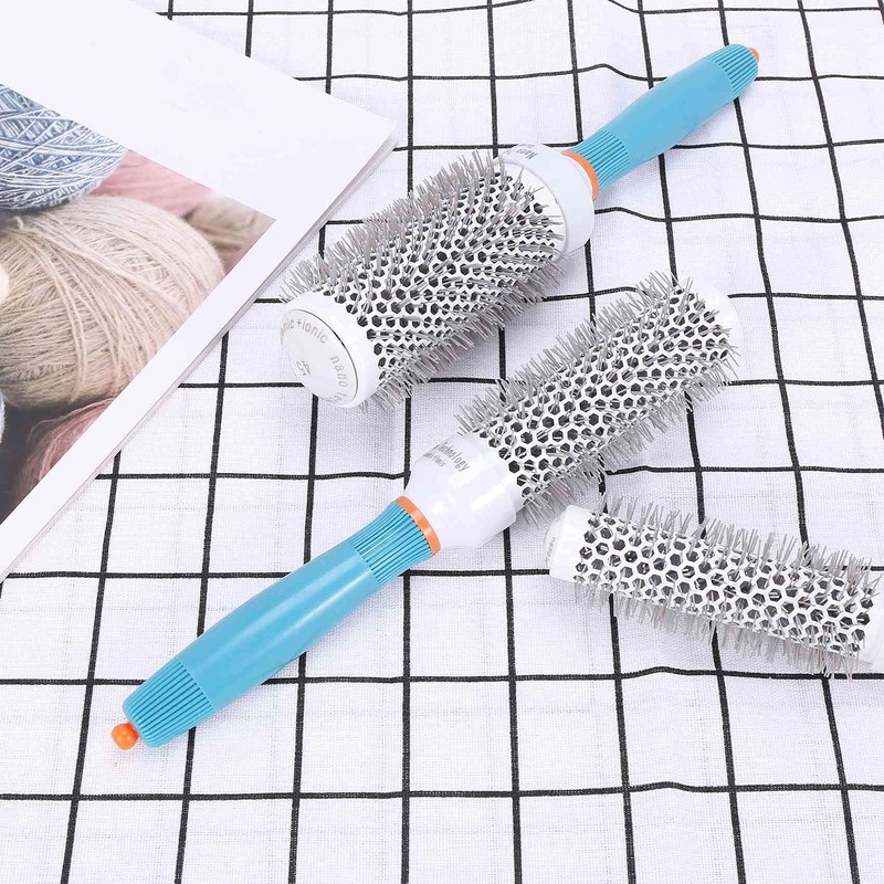 Clickinline Roller Comb Professional 5 Size Hair Dressing Brushes High
