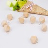 20 Wood Clips with 30 Thumb Tacks and Storage Case