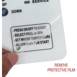 For Pentair 472734 Heat Pump Keypad Switch Membrane Coverage For Pentair Ultratemp Pool