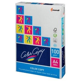 Color Copy A4 Copy Paper 100gsm - White (FSC Certified) Box of 5 Reams